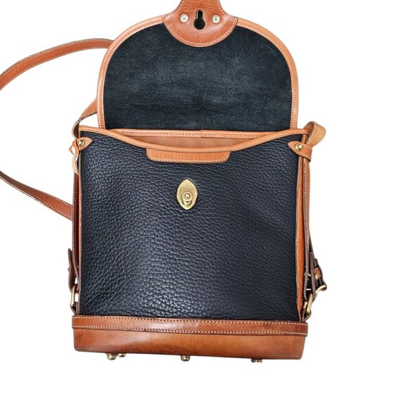 Dooney & Bourke All Weather Leather Spectator Bag Vintage Crossbody Bag - Picture 4 of 16
